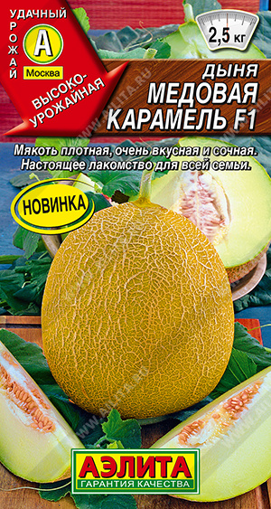 0398A Дыня Медовая карамель F1 5 шт
